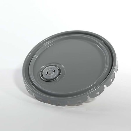 Cover, Steel, Gray, 5 gal., Includes: Flow In Gasket MPN:01-19-020-00314