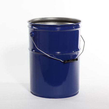 Open Head Pail, Steel, Blue, 6 gal. MPN:01-19-048-00230