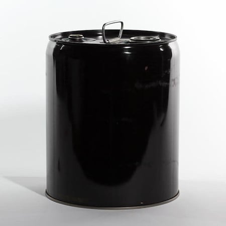 Tight Head Pail, Steel, Black, 5 gal., Shape: Round MPN:01-19-079-00010