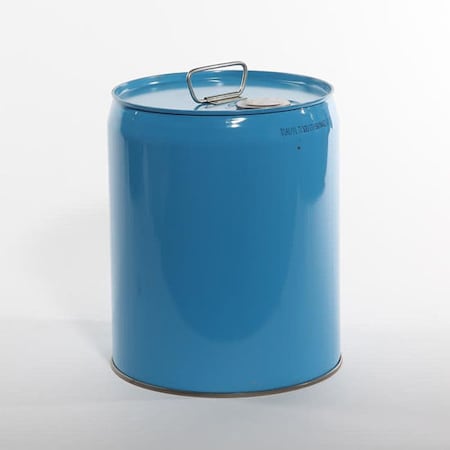 Tight Head Pail, Steel, Blue, 5 gal., UN Rating Liquid: Y1.7/300 MPN:01-19-079-00011