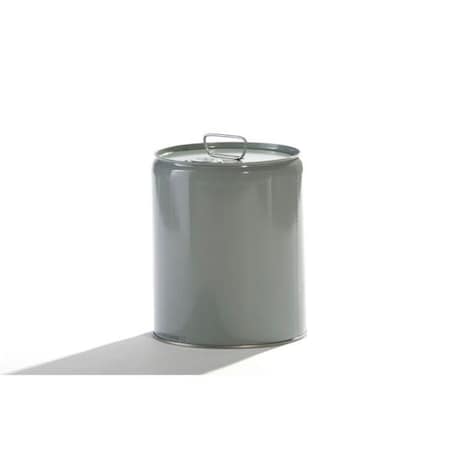 Tight Head Pail, Steel, Gray, 5 gal., UN Rating Liquid: Y2.0/300 MPN:01-19-079-00290