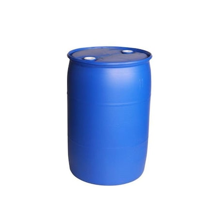 Plastic Drum, Gasket Fittings, 55 gal., Blu MPN:03-14-079-00087