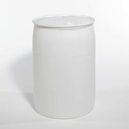 Plstc Drum, Fittings, TH, Natural, 55 gal. MPN:03-14-079-00093