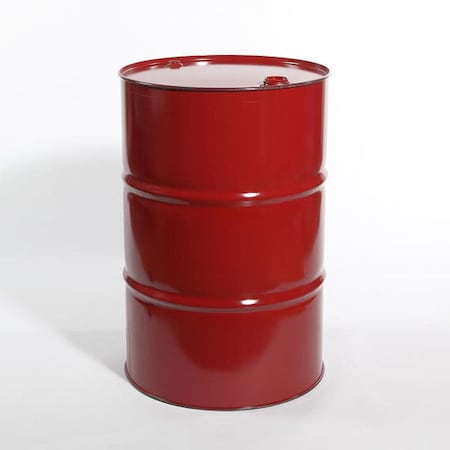 Steel Drum, Fittings, TH, 55 gal., Red MPN:03-19-079-00160