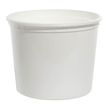 HDPE Tub, White, 166 oz. MPN:07-05-081-00005