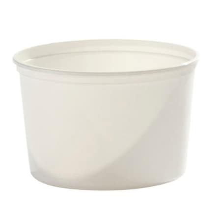 PP Tub, White, 64 oz. MPN:07-16-081-00025