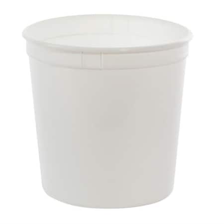 PP Tub, White, 85 oz. MPN:07-16-081-00028