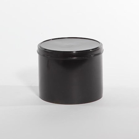 Black, HDPE, Plastic w/Lid, 80 oz. MPN:02-05-059-00182