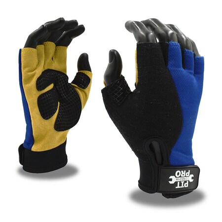 Activity Gloves, Fingerless, M to XL, PK12 MPN:77771