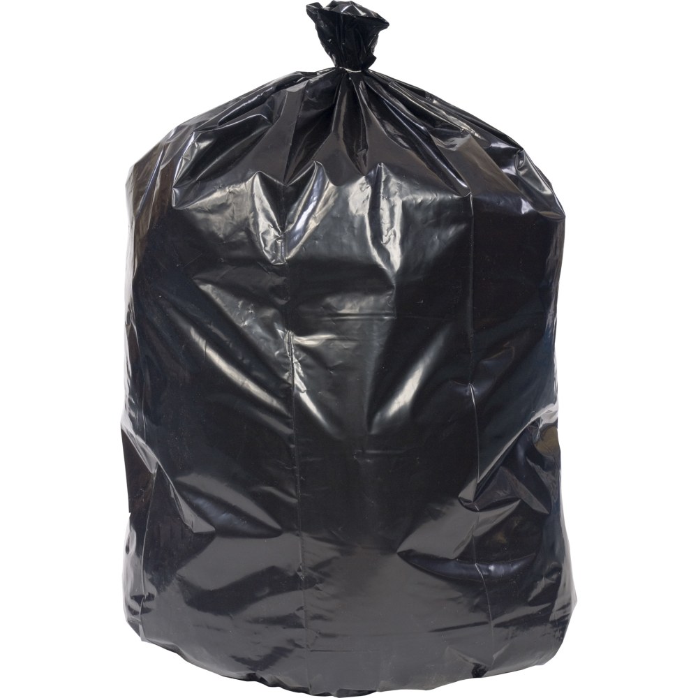 Pitt Plastics Repro Can Liner, 40X53, 1.3Mil, Black, 50/Case MPN:876723