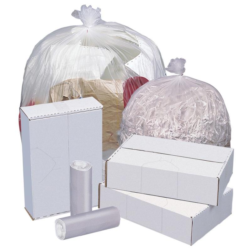 Highmark High-Density Can Liners, 11 Mic, 33 Gallons, 33in x 40in, Natural, Box Of 500 (Min Order Qty 2) MPN:PITT015