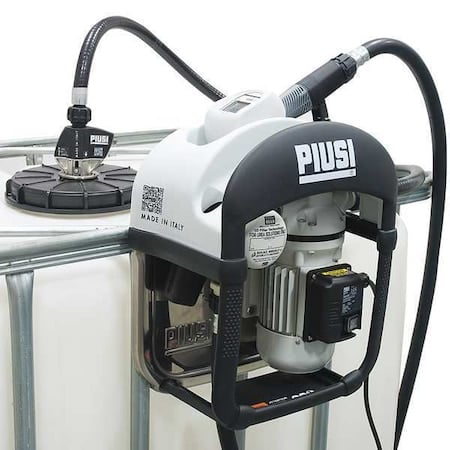 Electric Operated Drum Pump, 120VAC, 9 Max. Flow Rate, 370W HP, Stainless steel, 1