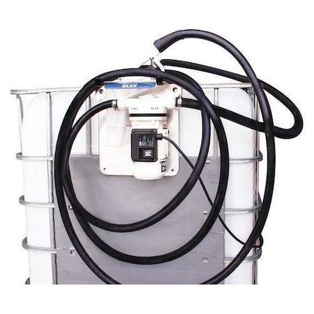 Electric Operated Drum Pump, 120VAC, 9 Max. Flow Rate, 43/64 HP, Stainless steel, 3/4