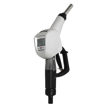 DrumPumpNozzle, White, Straight3inSSSpout MPN:F0061701A
