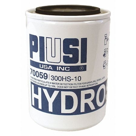 Fuel Filter, 25 gpm, 25 psi, 5-3/8 in L MPN:F00611T50