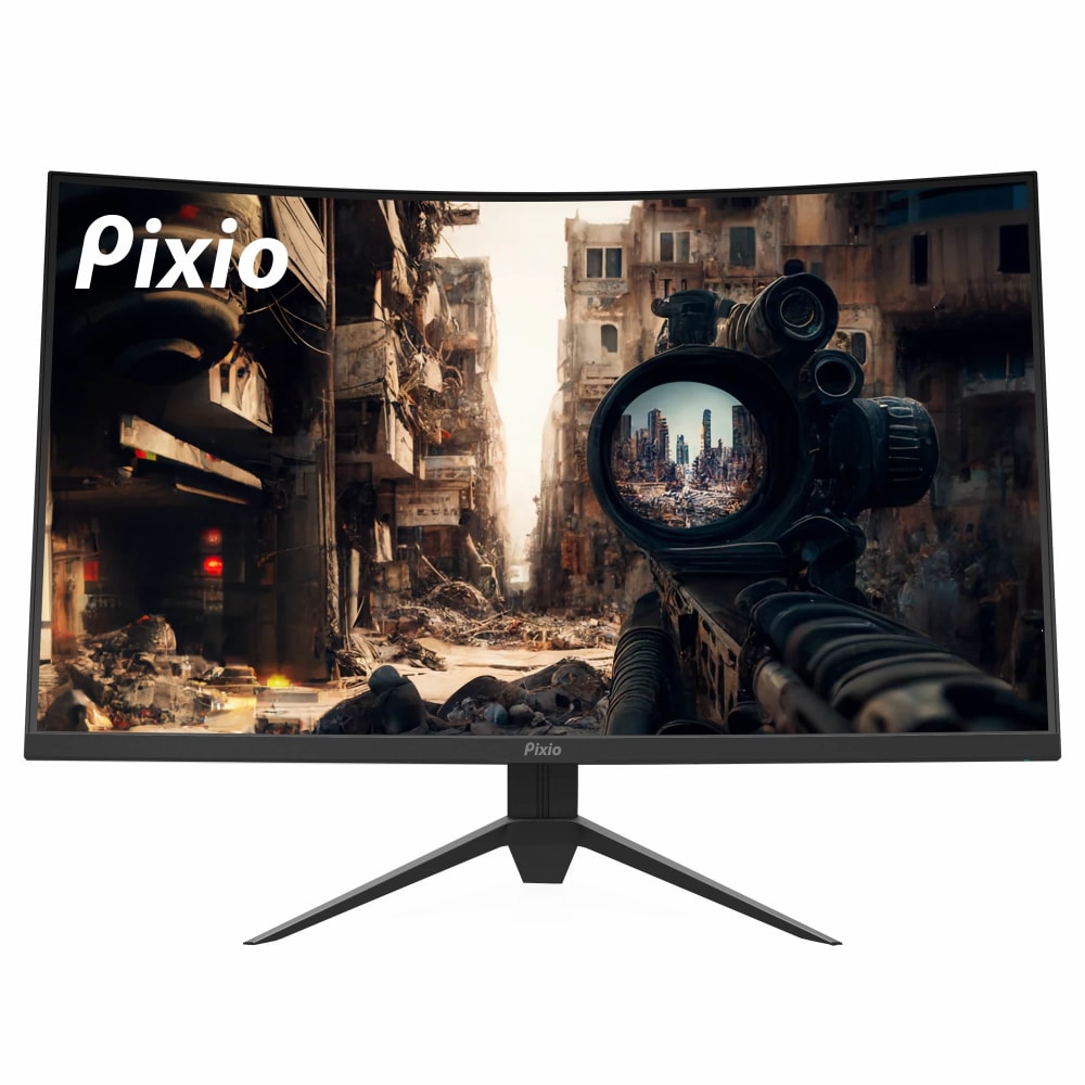 Pixio PXC327 Advanced 32in Fast-VA WQHD Curved Gaming Monitor, FreeSync MPN:PXC327A