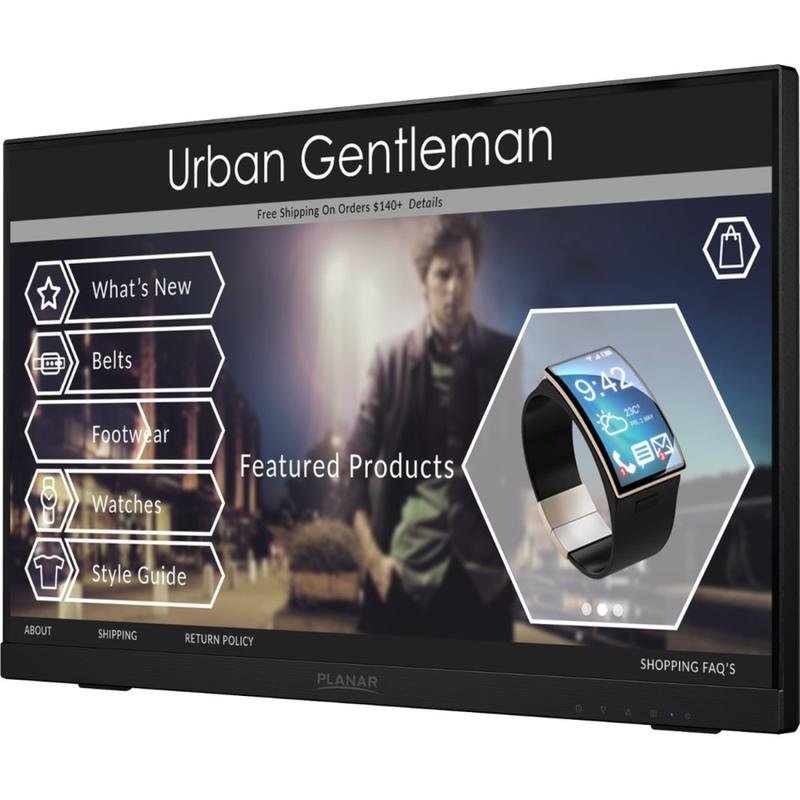 Planar PCT2235 22in LCD Touchscreen Monitor - 16:9 - 14 ms - 22in Class - Projected Capacitive - Mult - 997828600 MPN:997-8286-00