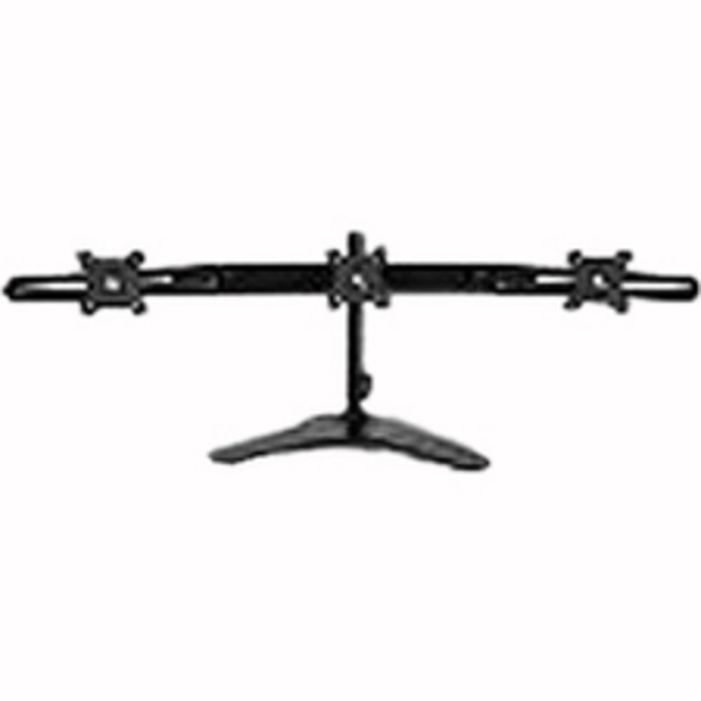 Planar 997-6035-00 Triple Monitor Stand - 17in to 24in Screen Support - 58.20 lb Load Capacity - LCD Display Type Supported - DepthDesktop - Black MPN:997-6035-00