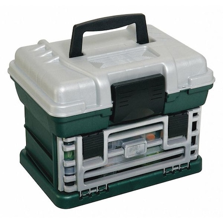 Adjustable Compartment Box with 6 to 42 compartments, Plastic, 9 3/4 in H x 10 in W MPN:136200