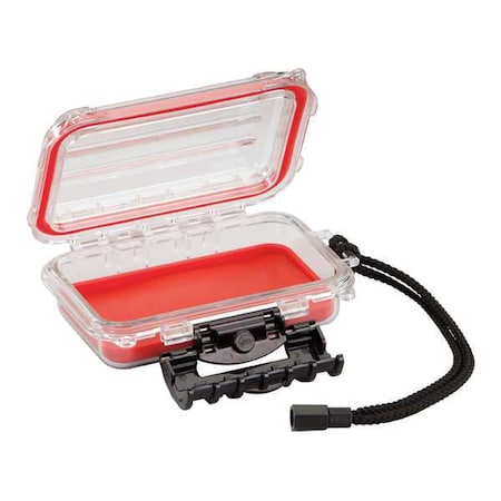 Storage Box with 1 compartments, Plastic, 2-1/8