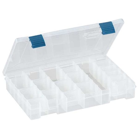 Adjustable Compartment Box with 6 to 21 compartments, Plastic, 1 3/4 in H x 7-1/4 in W MPN:2-3600-01