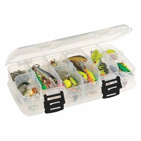 Adjustable Compartment Box with 12 to 18 compartments, Plastic, 2 3/8 in H x 4-1/2 in W MPN:345023
