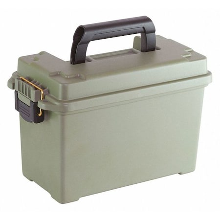 Tool Box, Plastic, Green, 13-3/4 in W x 7 in D x 8-3/4 in H MPN:171200