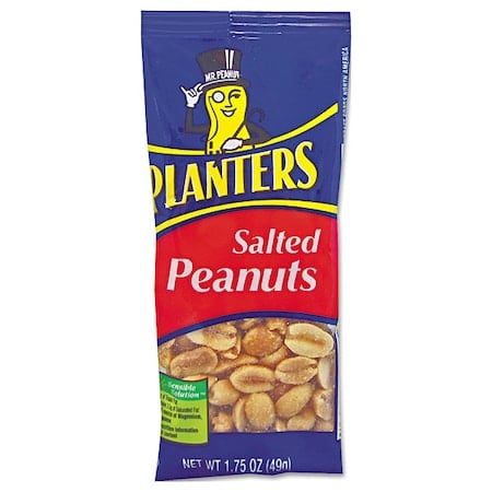 Salted Peanuts, 1.75 oz, PK12 MPN:07708