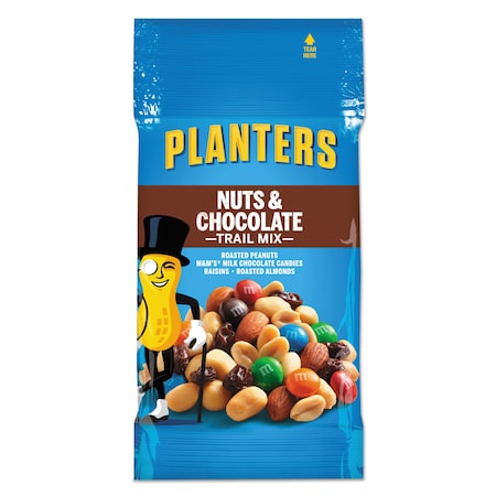Trail Mix, Nut & Chocolate, 2oz Bag, PK72 MPN:GEN00270