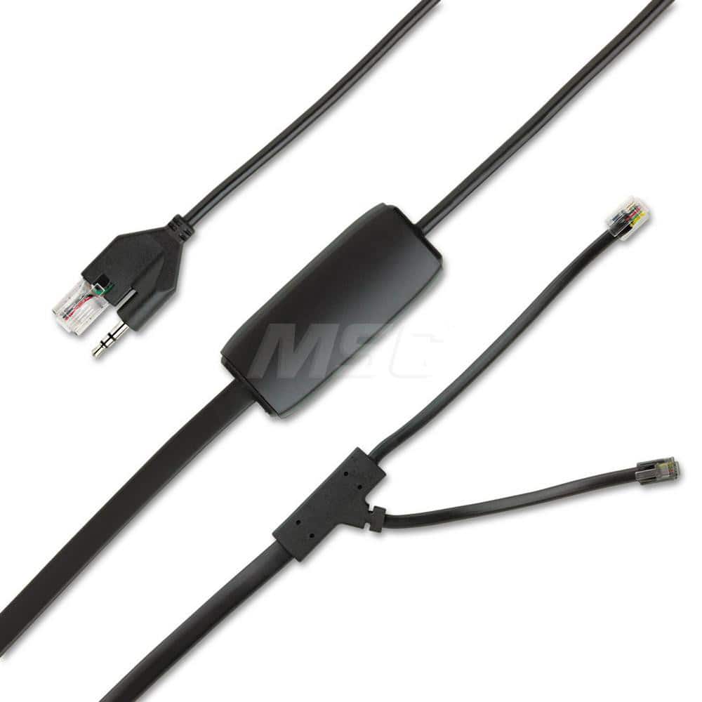 Electronic Hookswitch Cable: Black MPN:PLNAPP51