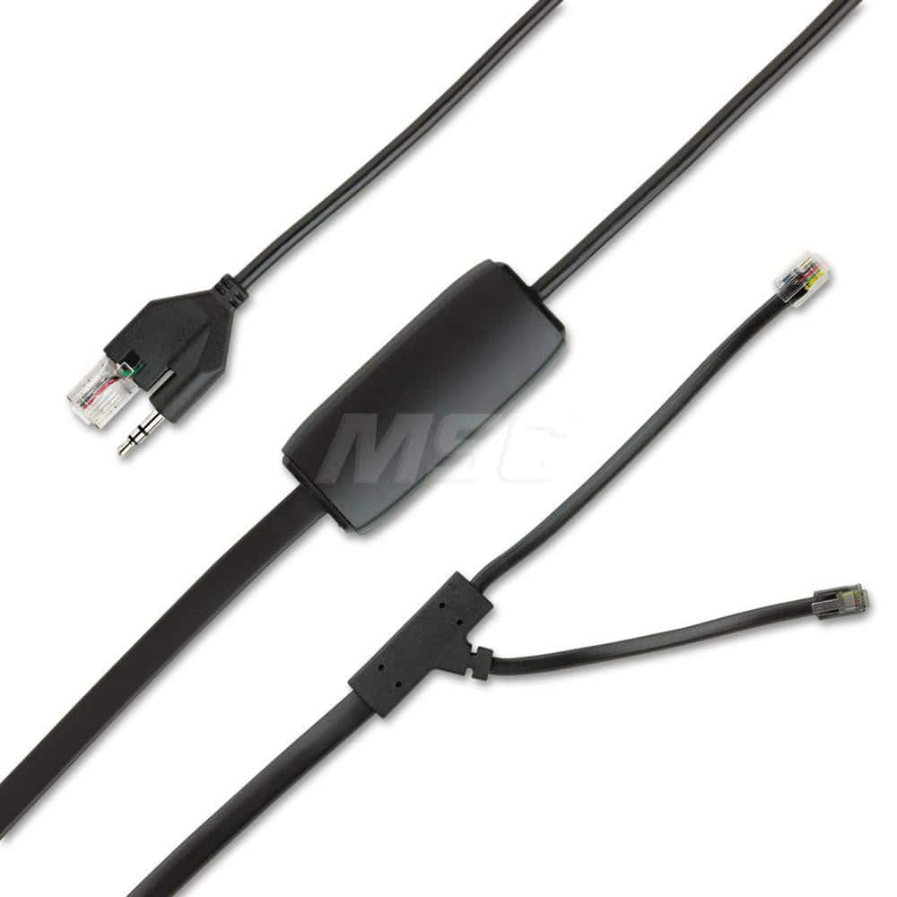 Electronic Hookswitch Cable: Black MPN:PLNAPV63