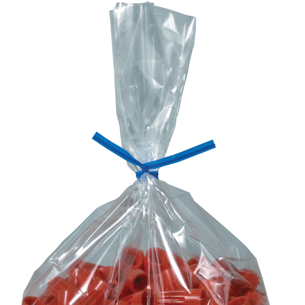 Plastic Ties For Poly Bags, 3/16in x 5in, Blue, Box Of 2, 000 MPN:PLT5B