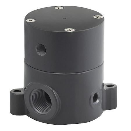 Shut-Off Valve, Pneumatic, 1/4 In., FNPT MPN:BSDA025T-NC-PP