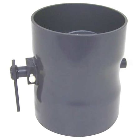 Round Butterfly Damper, Type I PVC, 13