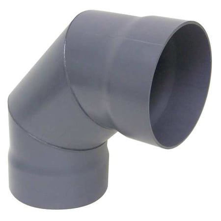 90 Degree Elbow, 16 in Duct Dia, Type I PVC, 19