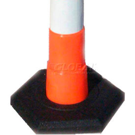 Plasticade Rubber Base 16 Lb For Navicade Delineator Post Base Only 650-RB-16