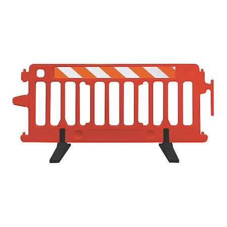 Crowd Control Barricade, 6 ft., Org MPN:2004-O-EGLR