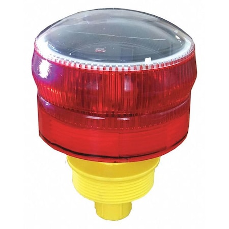Solar Airport Light, 360 deg., Red MPN:562
