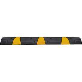 Plasticade SB72N-SE Speed Bump w/ Cat Eye Reflectors Recycled Rubber w/ Reflective Stripes 6' L SB72N-SE