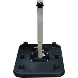 Plasticade Intrepid Rubber Base Sign Stand For Roll-Up Signs 36