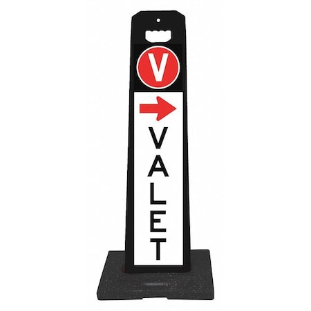 Panel, Vertical, Valet Arrow MPN:4100-BK-PARK8