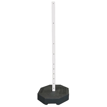 Sign Base with Post, Rubber 60 lbs. MPN:800-RB-60-60PK-KIT