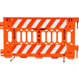 Plasticade Pathcade Barrier System w/ HIP Sheeting 1 Side 72