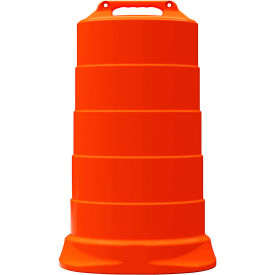 Plasticade 456-HD-T Commander Traffic Drum Orange 23-1/2
