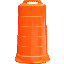 Plasticade 456-LD-T Commander Traffic Drum Orange 23-1/2
