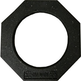 Plasticade® Recycled Rubber Cone Weight 7 lb. Black 540-7