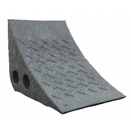 Parking Wheel Chock, Plastic, Charcoal MPN:PWC-CG
