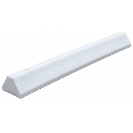 Parking Block, Deluxe, 4 ft., White, Lags MPN:D4PBW-LAGS