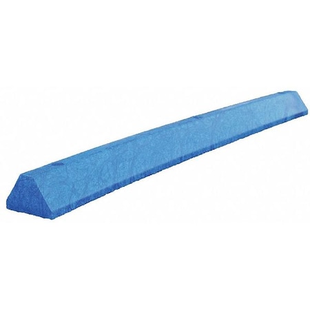 Parking Block, Deluxe, 6 ft., Blue, Lags MPN:D6PBBL-LAGS