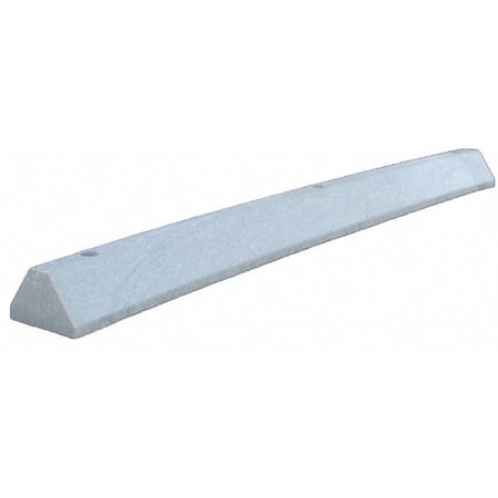 Parking Block, Deluxe, 6 ft., Gray, Spikes MPN:D6PBG-SPIKES